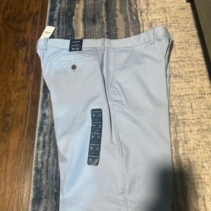 Brand new. J. Crew Factory Mens Blue Slim Flex Chino Pants 36W 32 L